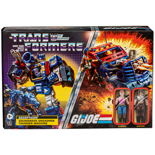 Transformers Collaborative G.I. Joe x Transformers Soundwave Dreadnok Thunder Machine, Zartan & Zarana