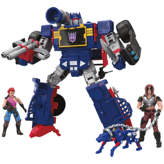 Transformers Collaborative G.I. Joe x Transformers Soundwave Dreadnok Thunder Machine, Zartan & Zarana Set