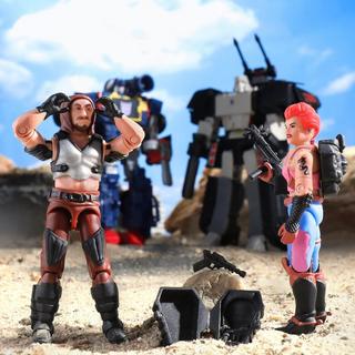 Transformers Collaborative G.I. Joe x Transformers Soundwave Dreadnok Thunder Machine, Zartan & Zarana