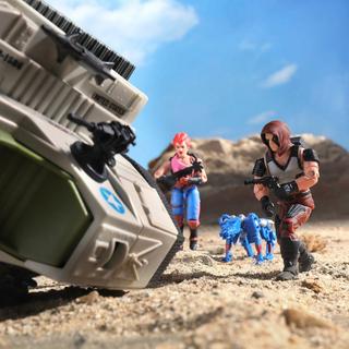 Transformers Collaborative G.I. Joe x Transformers, Soundwave, Thunder Machine dei Dreadnok, Zartan e Zarana