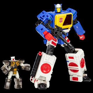 Transformers Legacy Evolution Twincast and Autobot Rewind
