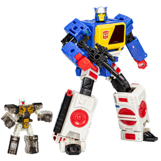 Transformers Legacy Evolution Twincast and Autobot Rewind