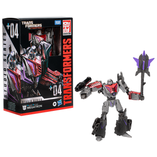 Transformers Studio Series Viajero 04 Gamer Edition Megatron - Figura de acción convertible (16,5 cm)