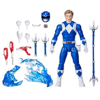 Power Rangers Lightning Collection Remastered Mighty Morphin Ranger Bleu