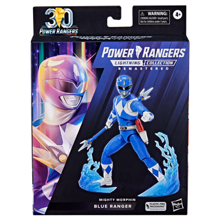 Power Rangers Lightning Collection Remastered Mighty Morphin Ranger Bleu