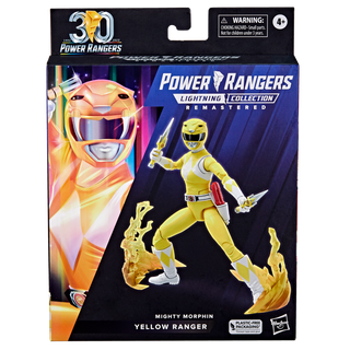 Power Rangers, Lightning Collection, Ranger Giallo Remastered ispirato alla serie "Power Rangers Mighty Morphin"