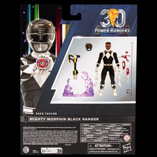 Power Rangers Lightning Collection Remastered Mighty Morphin Black Ranger