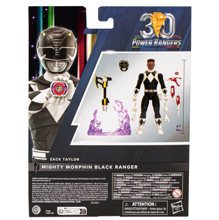 Power Rangers Lightning Collection Remastered Mighty Morphin Black Ranger