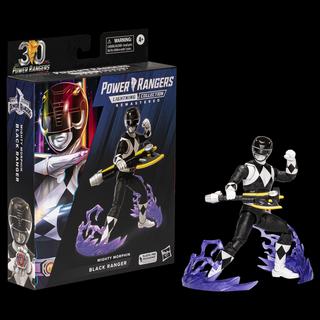 Power Rangers Lightning Collection Remastered Mighty Morphin Black Ranger