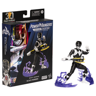 Power Rangers Lightning Collection Remastered Mighty Morphin Black Ranger