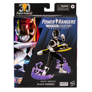 Power Rangers Lightning Collection Remastered Mighty Morphin Black Ranger