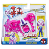 Marvel Spidey and His Amazing Friends Ghost Spider Copter Set