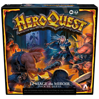 Avalon Hill HeroQuest, pack de quête Le mage du miroir (Version en français)