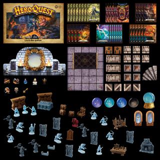 Avalon Hill Heroquest The Mage of the Mirror Quest Pack (French Version)