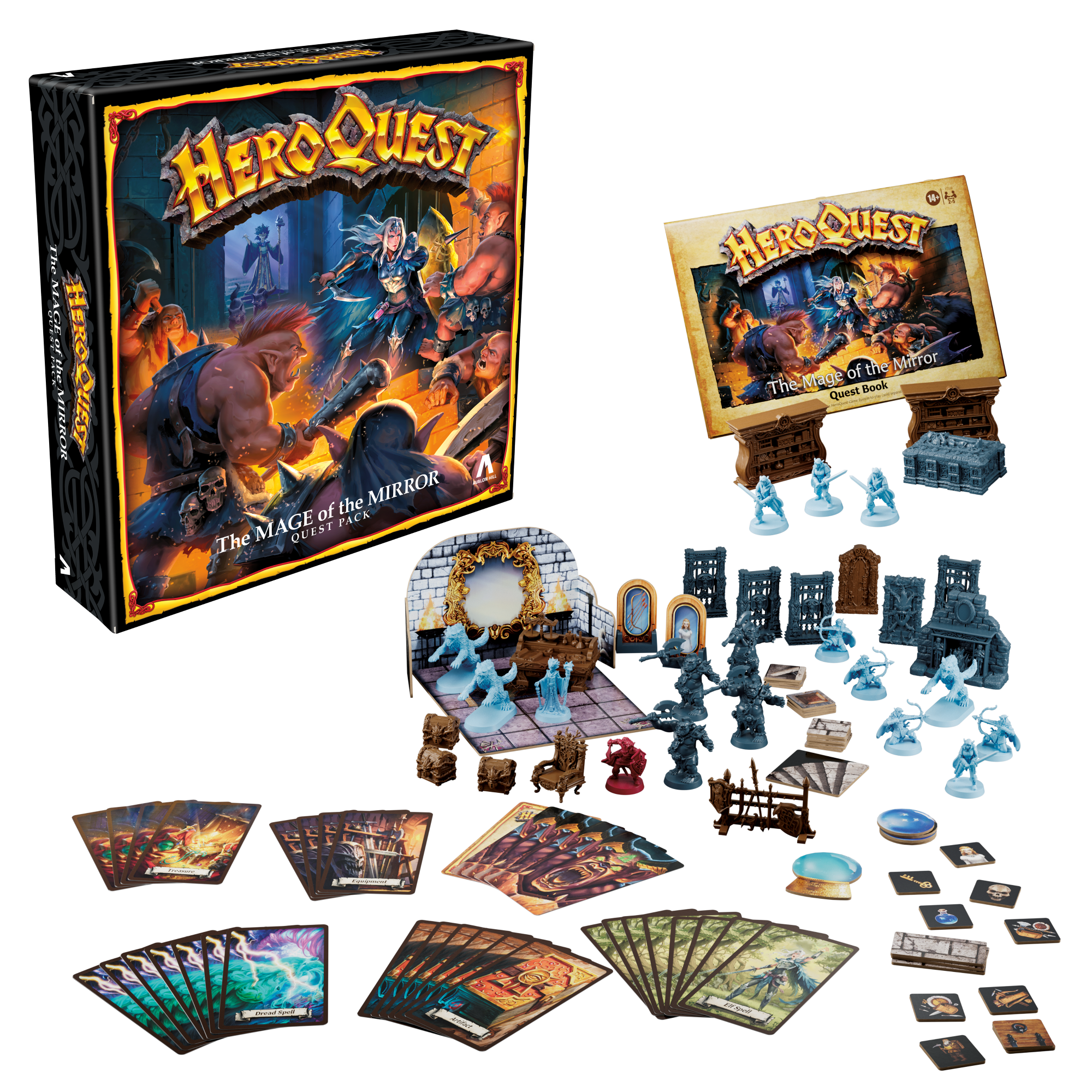 Avalon Hill Heroquest The Mage of the Mirror Quest Pack (English Version)