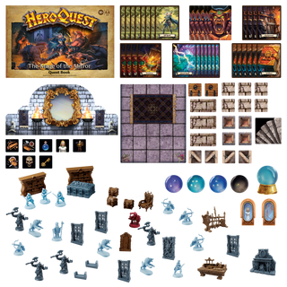 Avalon Hill Heroquest The Mage of the Mirror Quest Pack