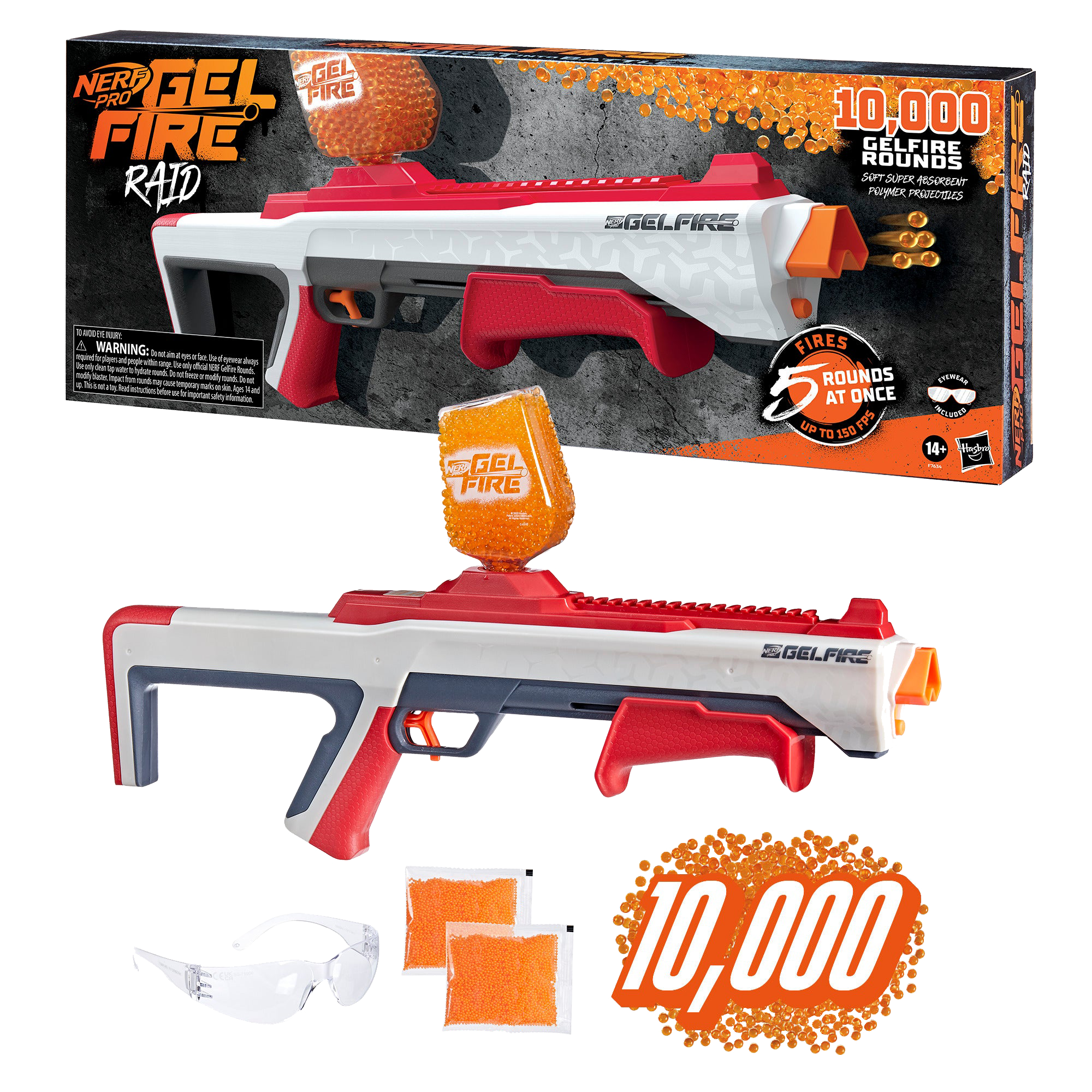 NERF GELFIRE Mehrweg-Munitionstasche – Offizielles Nerf Zubehör Für Dart-Blaster