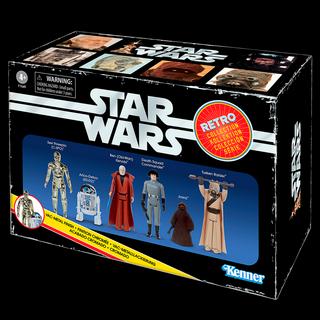 Hasbro Star Wars, Retro Collection, ""Star Wars: Una nuova speranza"", confezione multipla collezionabile da 6 action figure