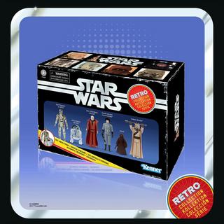 Hasbro Star Wars, Retro Collection, ""Star Wars: Una nuova speranza"", confezione multipla collezionabile da 6 action figure