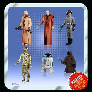 Hasbro Star Wars, Retro Collection, ""Star Wars: Una nuova speranza"", confezione multipla collezionabile da 6 action figure