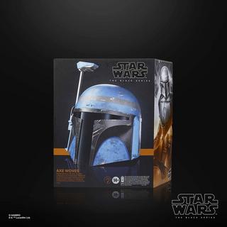 Hasbro Star Wars The Black Series, casco di Axe Woves