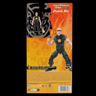 Power Rangers Lightning Collection Mighty Morphin X Cobra Kai Johnny Lawrence Morphed Black Boar Ranger
