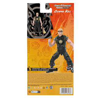 Power Rangers Lightning Collection Mighty Morphin X Cobra Kai Johnny Lawrence Morphed Black Boar Ranger