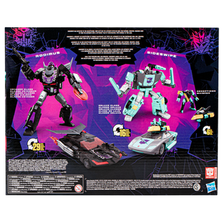 Transformers Shattered Glass Collection Rodimus Sideswipe & Decepticon Whisper - 2-pack Transformers Shattered Glass Collection Rodimus Sideswipe & Decepticon Whisper - 2-pack