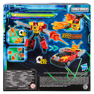 Transformers Generations Legacy Evolution Armada Universe Powerlinx Hot Shot et Armada Universe Jolt