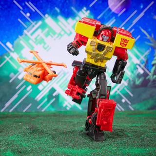 Transformers Legacy Evolution Armada Universe Powerlinx Hot Shot and Armada Universe Jolt Figures