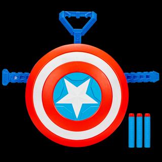 Marvel Mech Strike Mechasaurs Captain America Redwing Blaster