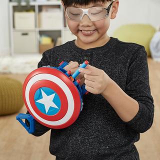 Marvel Mech Strike Mechasaurs Captain America Redwing Blaster