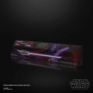 Star Wars The Black Series, sabre laser électronique Force FX Elite de Darth Revan