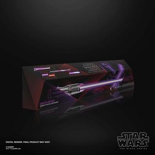 Star Wars The Black Series, sabre laser électronique Force FX Elite de Darth Revan