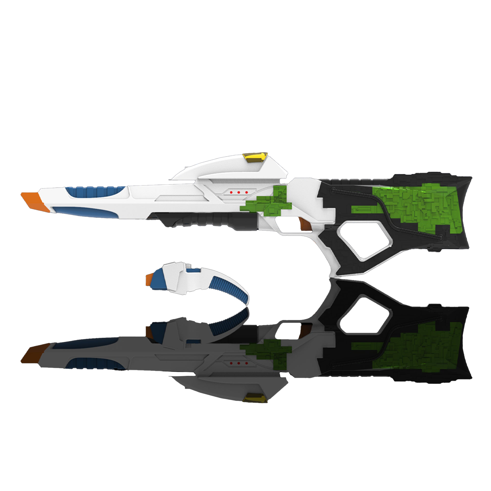 Nerf LMTD Star Trek Starfleet Type 3 and Type 2 Phaser Blasters