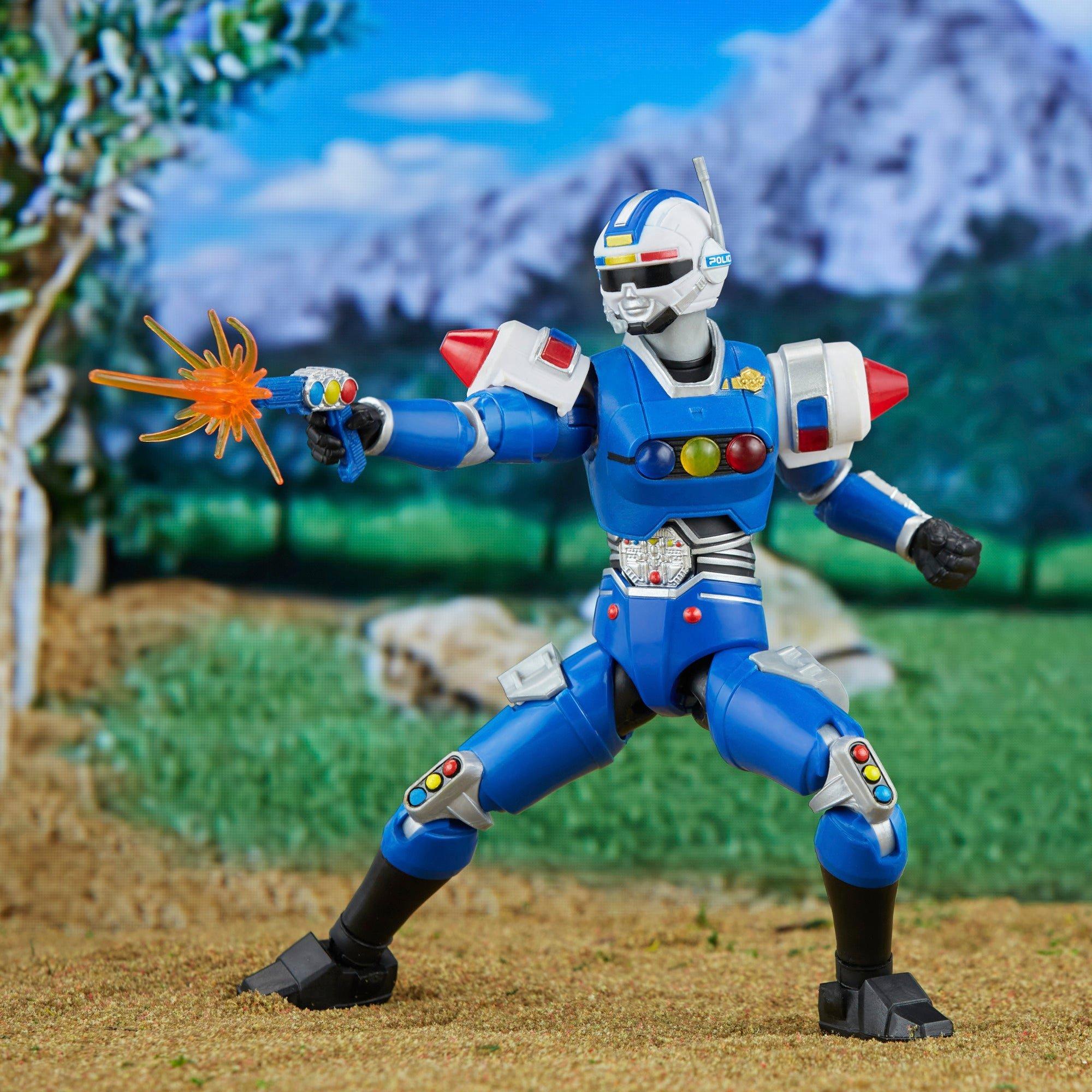 Power Rangers Lightning Collection Turbo Blue Senturion