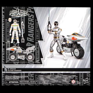 Power Rangers Lightning Collection - Ranger Plateado de En el espacio