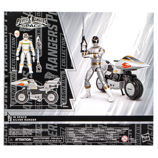 Power Rangers Lightning Collection - Ranger Plateado de En el espacio