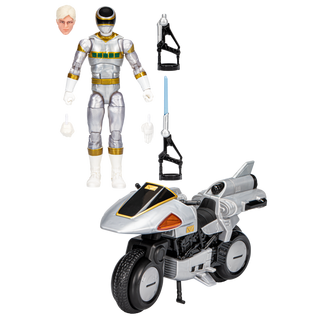 Power Rangers Lightning Collection - Ranger Plateado de En el espacio