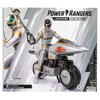 Power Rangers Lightning Collection - Ranger Plateado de En el espacio