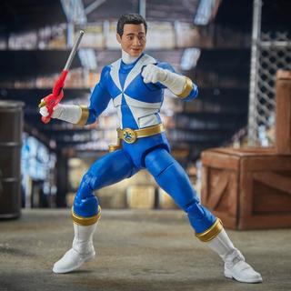 Power Rangers Lightning Collection Lightspeed Rescue Blue Ranger Figure