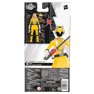 Power Rangers Lightning Collection RPM Yellow Ranger Figure