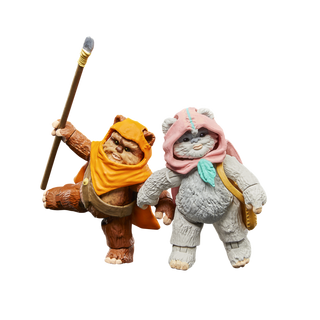 Hasbro Star Wars The Vintage Collection, Wicket e Kneesaa