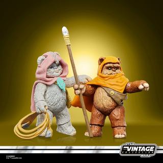Hasbro Star Wars The Vintage Collection, Wicket e Kneesaa