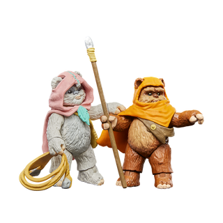 Hasbro Star Wars The Vintage Collection, Wicket e Kneesaa