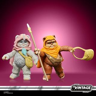 Hasbro Star Wars The Vintage Collection, Wicket e Kneesaa