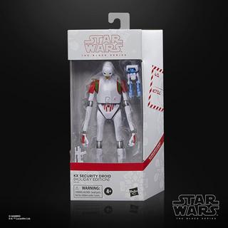 Hasbro Star Wars The Black Series, Droide di sicurezza KX (Holiday Edition)
