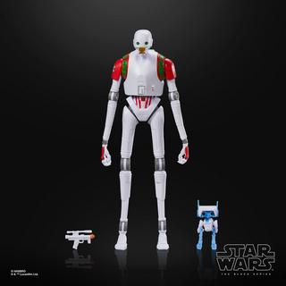 Hasbro Star Wars The Black Series, Droide di sicurezza KX (Holiday Edition)