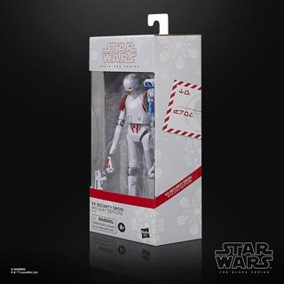 Hasbro Star Wars The Black Series, Droide di sicurezza KX (Holiday Edition)