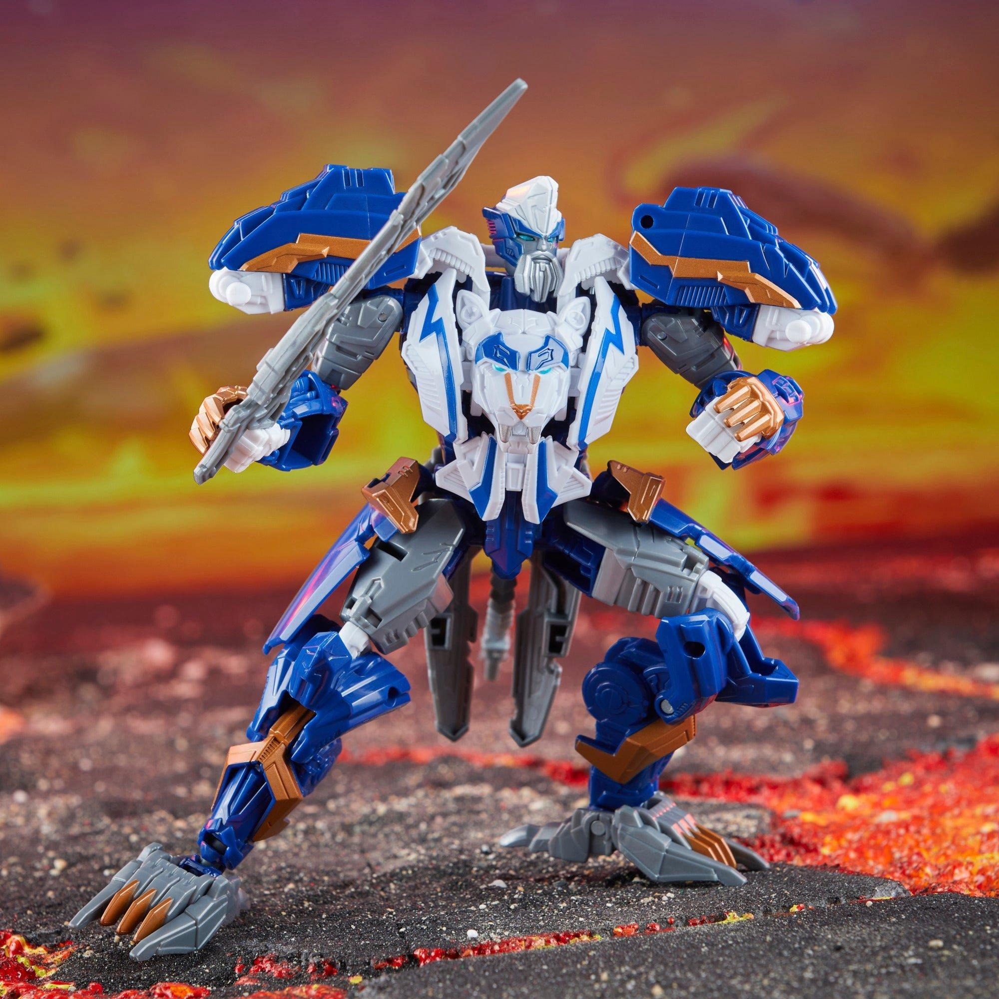Transformers Legacy United Thundertron (Universo Prime) - Action Figure Voyager Class 17,5 Cm Convertibile